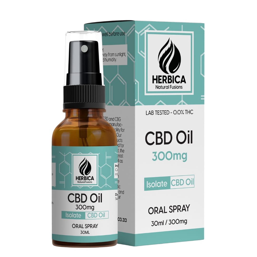 Herbica 300mg CBD Isolate Spray