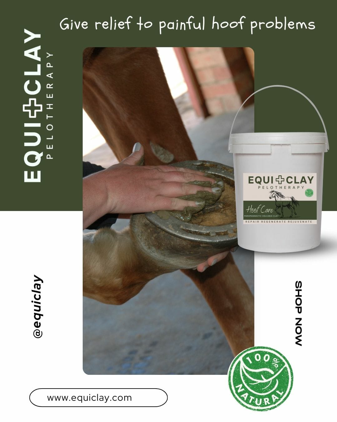 EquiClay Hoof Clay