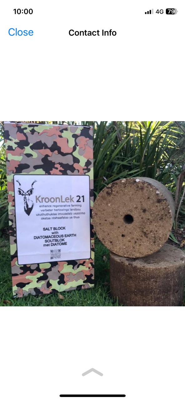 Kroonlek Diatomaceous Earth Lick Pack (2 x 7.5kg)