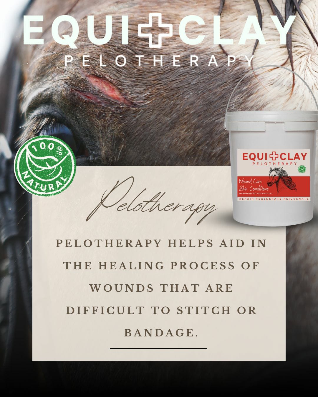 EquiClay Wound and Skin Clay